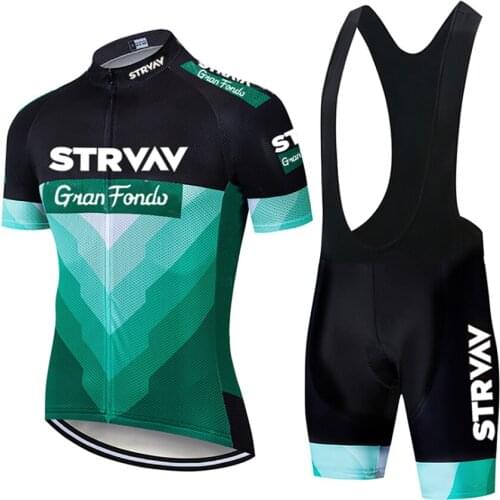2021 strvav Pro Summer Short Sleeve Cycling Jersey Tops Ropa De Ciclismo Hombre Road Racing Bike Clothing MTB Bicycle Clothes