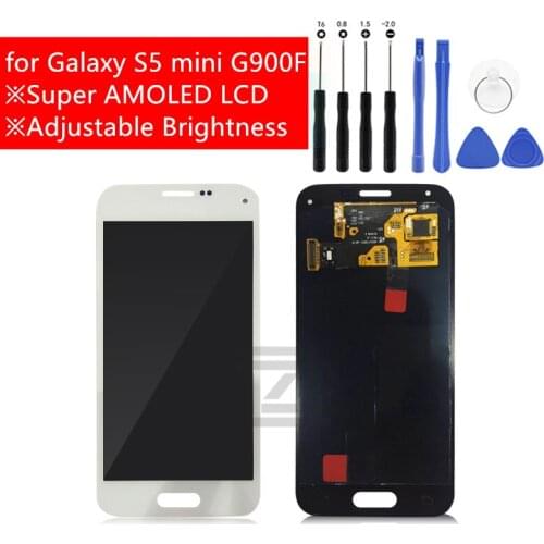 For SAMSUNG Galaxy S5 Mini G800 LCD Display Touch Screen Digitizer Assembly LCD Display for Galaxy S5 Mini G800H Repair Parts