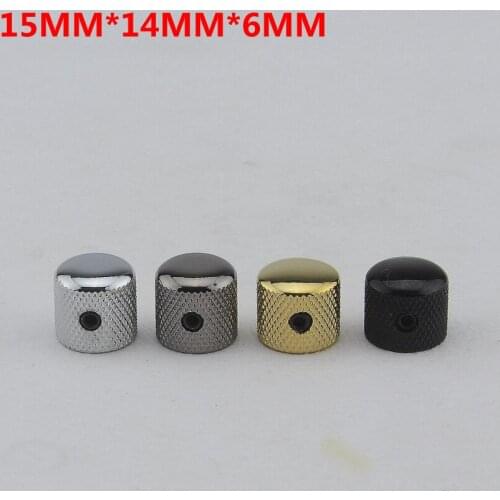 1 Piece GuitarFamily Mini Dome Metal Knob For Electric Guitar Bass With Allen Wrench Guitar Parts MADE IN KOREA
