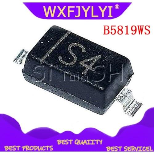100pcs/lot 0805 S4 B5819WS smd dioden IN5819 SOD-323 Auf Lager