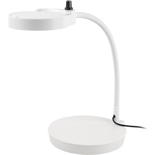 2019 10X 10X/20X 5X/15X Portable Inspection Magnifier Table Magnifying Desktop Magnifying Glass With 38 LED Lamp For pcb Repair