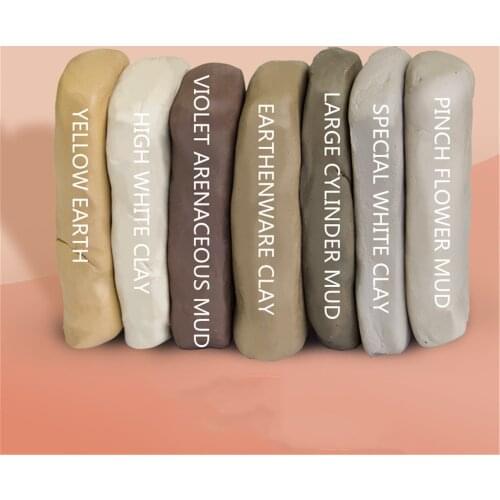 500g Professional soft clay mud carved ceramic soft clay professional hand-made high quality non-toxic carved polymer clay