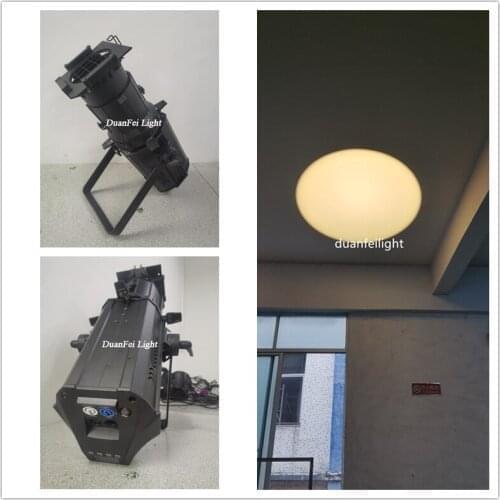 6 pieces dj mixer light led spot Image light 200W COB warm white profile imaging lamp