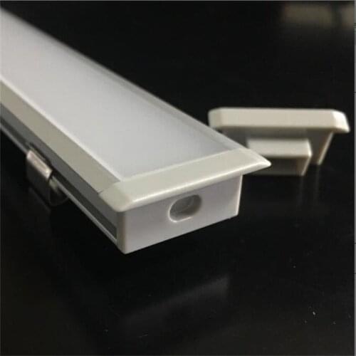 Free shipping 2000mmX27.2mmX11.1mm LED strip lights Led Aluminum Profile For Led Strip Lights