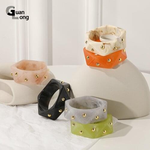 Desinger Charms Bangle Bracelets for Women Luxury Large Wholesale Indian Cuff Bangles Girls Colorful Irregular Geometric Jewelry