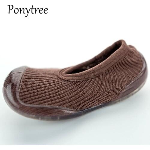 Baby shoes for toddlers kids newborns first walk bebe boy girls non slip socks with soles rubber antiskid infant socks shoes