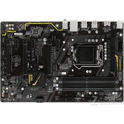 For Gigabyte GA-Z270P-D3 Original Used Motherboard Z270 Socket LGA 1151 DDR4 Support I7 6700K 7700K