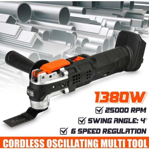 Electric Trimmer Saw Renovation Power Tool Machine Multi-function Tool Oscillating Tool For Makita 18V Battery (Not Included)