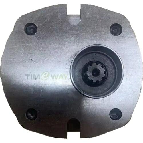Excavator hydraulic main pump assy for Yanmar b50 A10VD17 Charge pump