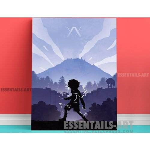 Zoldyck Killua HXH Canvas Wall Art Painting Decor Pictures Bedroom Study studio print Living kid Room Home Decoration Prints