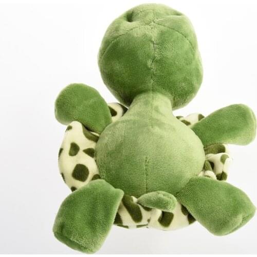 20cm Cute Big Eyes Tortoise Dolls Toy PP Cotton Stuffed Turtles Animal Plush Dolls Sea Toy Cushion Soft For Kids Small Plus F3U3