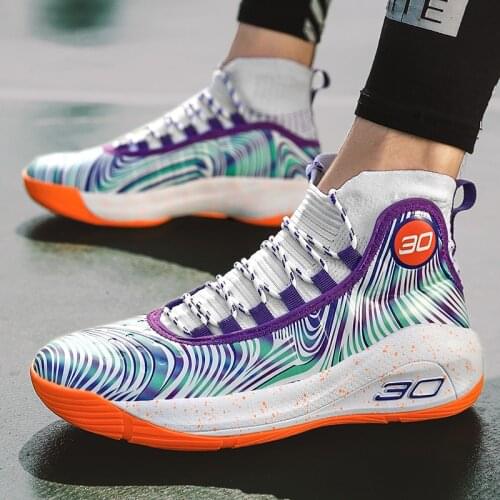 Retro Shoes Sneakers Basketball Shoe Basket Men High Top Sport Male Lightweight Outdoor Lace Up Man Breathable Sapato Esportivo