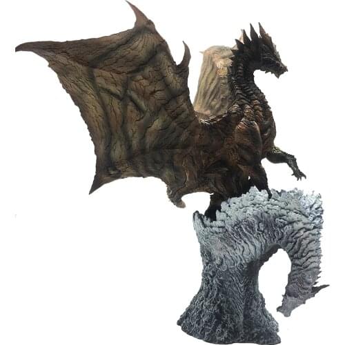 Monster Hunter World Generations Ultimate Dragon Model Collectible Monster Steel dragon Action Figure Toy for kid Christmas Gift