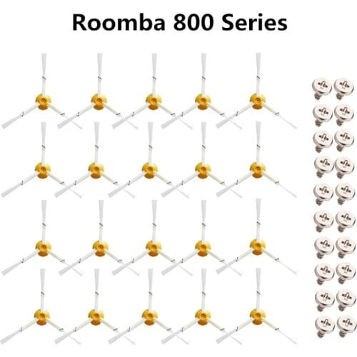 20pcs Washable Accessories Side brush For irobot Roomba 800 Series 820 830 840 850 860 870 890 Robotic Vacuum Cleaner Spare Part