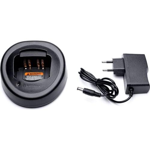 Desktop Base Tray Charger for Walkie Talkie Motorola GP320 GP328 338 GP340 GP360 GP380 HT750 HT1250 PRO5150 PRO5350 CB Ham Radio