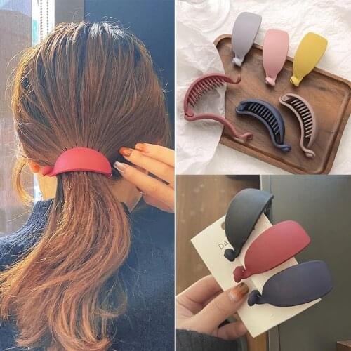New Hair Clips for Women Girl Non Slip Candy Color Claw Suitable for Multiple Hairstyle Strong Hold Hair Clips 7 Color Available