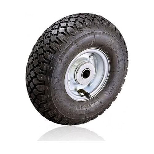 PNEUMATIC WHEEL TROLLEY WAREHOUSE 260X20MM STEEL DISC