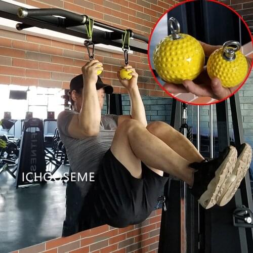 Pull-up Ball Gym Home 7.2/9.7mm Training Arm and Back Muscles Strength Fitness Accessories Wrist Climbing Finger Hand Grip Balls