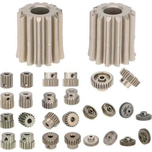 2Pcs 48DP 3.175mm 14T Motor Pinion Gear for RC Car Brushed Brushless Motor