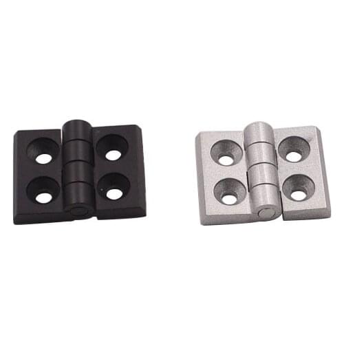 2020 aluminum profile Kirsite hinges metal joint section connector door and window hinge