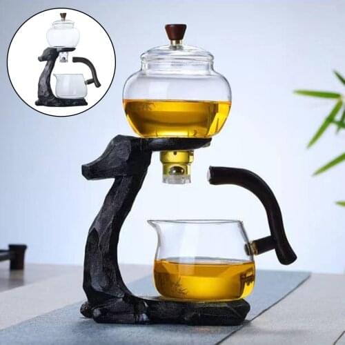 Heat Resistant Tea Set Magnetic Multi-functional with Cups Housewarming Gift