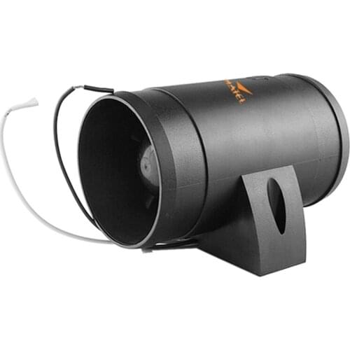 BSET MATEL 12V In-Line Air Blower Boat Bilge Engine Galley Marine Ventilation Fan Corrosion Resistant ABS Marine Boat