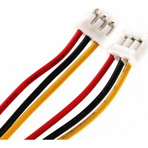 10pcs PH2.0-3P connector with wire 26# long 10cm ph-2y single end Wire harness
