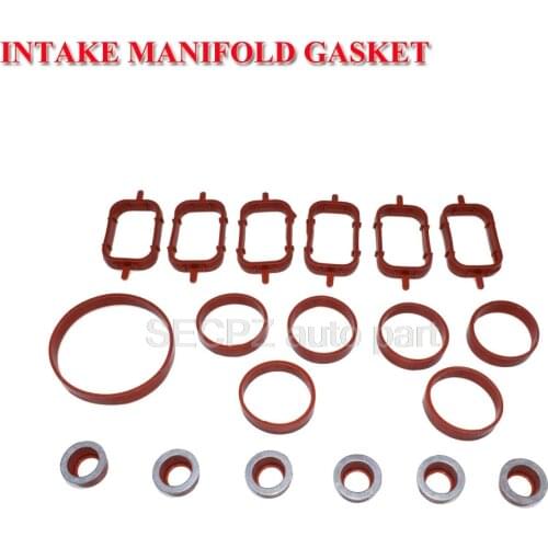 1612246945 13547792098 11612246949 11612245439 For BMW M57 E39 E46 E60 E61 E65 E66 X3 X5 E90 E91 Intake Manifold Gasket Kit New