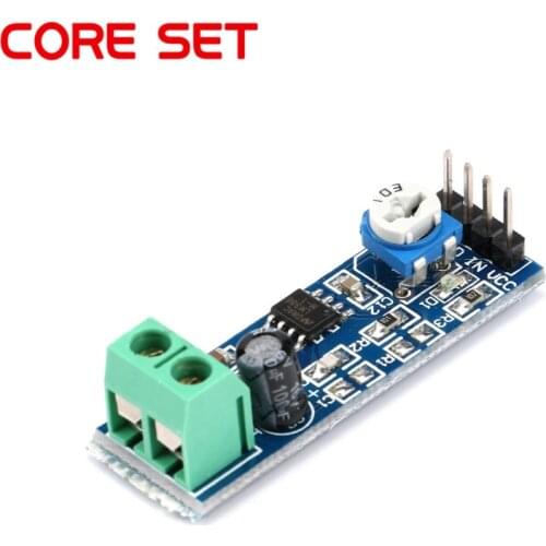 5PCS LM386 Audio Power Amplifier Module 20 Times Multiplier Gain Amplifier Board Mono Power Amplifier 5V-12V Input