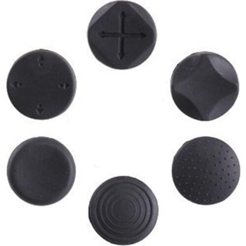 6Pcs Silicone Analog Controller Thumb Stick Thumbstick Cap Protective Cover Case for Sony PlayStation Psvita PS Vita 1000/2000