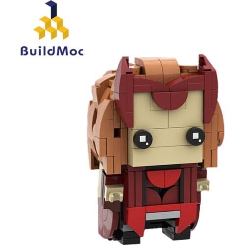 Buildmoc Movie Super Heroes Figures 220PCS MOC Model Building Blocks Toys for Children Superheroes Figure DIY Toy Kids Gifts