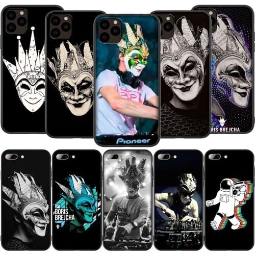 T54 DJ Boris Brejcha Silicone Soft Case for iPhone 12 Mini 11 Pro XS Max XR X 8 7 6 6S Plus 5 5S SE 2020