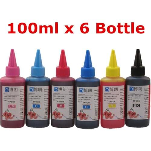 Universal High quality Premium Dye Ink 100ml For EPSON Stylus Photo P50 T59 R265 R285 R360 RX560 RX585 RX610 RX650 RX685 TX659