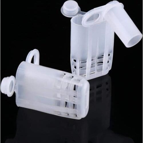 20Pcs Bee Queen Cage Beekeeping Protection Plastic Rearing Move Queen Bee Equipment White Beekeeper Tools Insectary Box