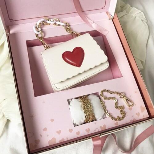 Contrast color Mini Tote bag 2021 Summer New High quality PU Leather Womens Designer Handbag Chain Shoulder Messenger Bag