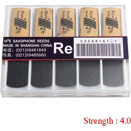 10pcs Saxophone Reed Set with Strength 1.5/2.0/2.5/3.0/3.5/4.0 for Tenor Sax Reed
