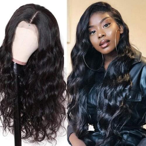 Transparent Body Wave 13x6 Lace Front Human Hair Wig Deep Wave Pre Plucked 360 Lace Frontal Wigs For Black Women Water Wave Remy
