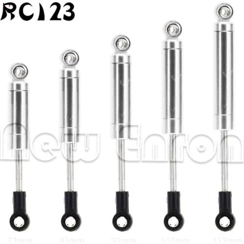 Silver Aluminum 72-112MM Int Shock Absorber Damper 1:10 RC Car Tamiya Kyosho Axial HPI Crawlers Car Trucks CC01 SCX10