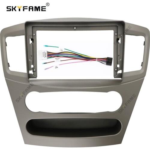 SKYFAME Car Frame Cable For MITSUBISHI Galant Galan 2007-2012 Android Big Screen Dask Kit Fascia Frame Line