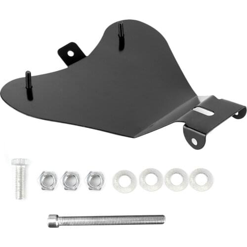 Steel Motorcycle Seat Spring Base Plate Bracket Mounting Holder Kit Fit For Bobber Chopper Motorcycle Seat Spring Bottom Bracket