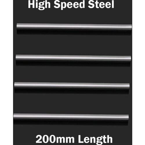 8.5mm 9mm 9.5mm 10mm OD 200mm Length High Speed Steel HSS Jobber Drill Bit Boring Round CNC Cutter Turning Lathe Tool Bar Rod