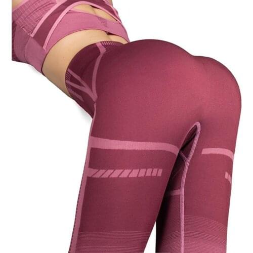 WHOUARE Seamless Leggings Sport Women Fitness Push Up Workout Leggings Quick Dry Gym Clothing Bubble Butt Leggings Women Fitness