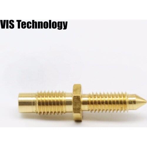 3D printer V6 Integrated Heatbreak with Nozzle Throad all metal for V6 Hotend Extruder Head 1.75/3.0mm Filament