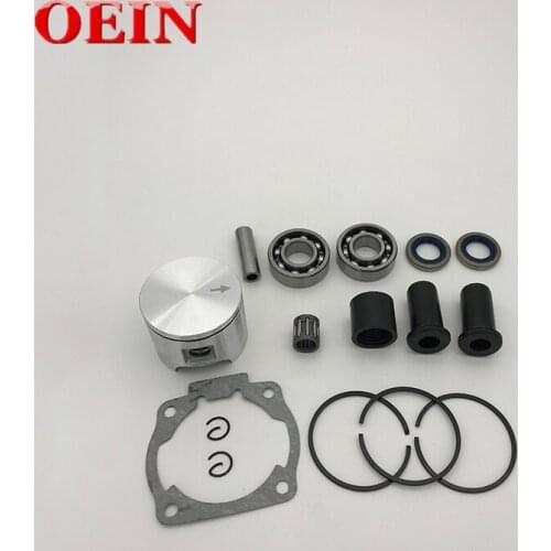 46MM Piston Rings AV Buffer Rubber Mount Kit For HUSQVARNA 55, 55 Rancher Chainsaw Spare Parts #503 60 81-71
