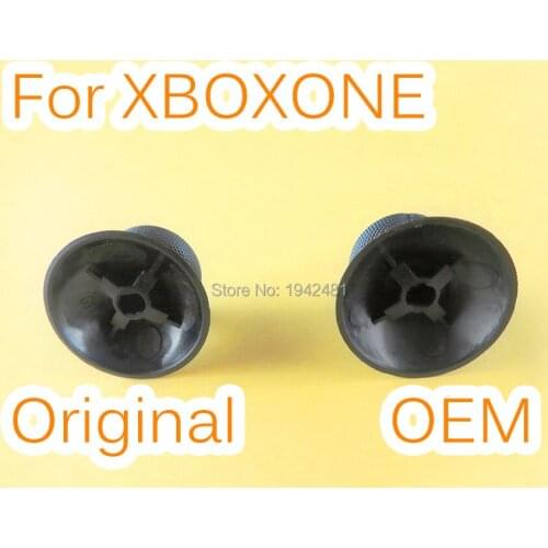 50Pcs Black 3d Analog Joystick Stick for XBox One Controller Analogue Thumbsticks Caps Mushroom with Tool for XBOXONE