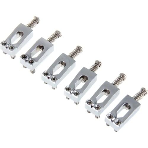 6PCS / 2PCS Electric Guitar S-ingle Shake Tremolo B-ridge Saddle String Code Replacment For Guitar Strings Accessories