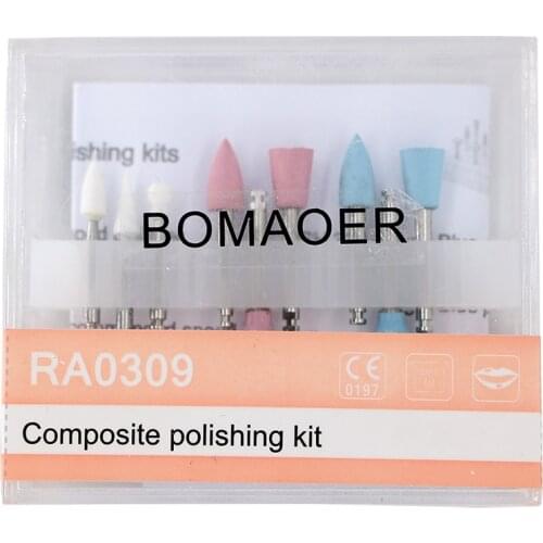 Original Resin Base Composite Polishing Kits RA0309 For Low Speed Handpiece 9 pcs