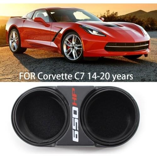 Car Water Cup Holder Car Accessory Extendable Car Cup Holder Drink Bottle Stand for Chevrolet Corvette C7 2014-2020