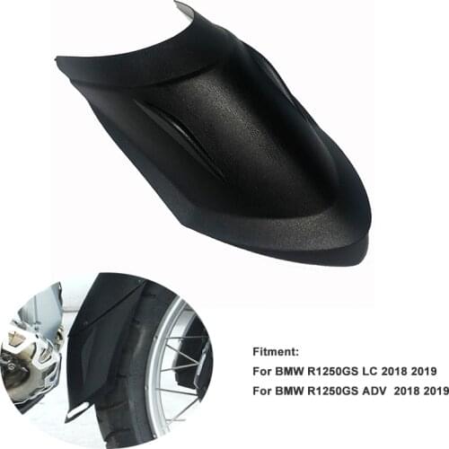 For BMW R 1250 GS and R1250GS ADV Adventure /HP LC Exclusive 2018 2019 Motorcycle Front Fender Tire Hugger Mudguard Extension
