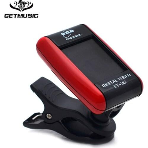 Eno ET-36 Multi Function Clip Backlit Chromatic Tuner for Guitar Bass Violin Ukulele